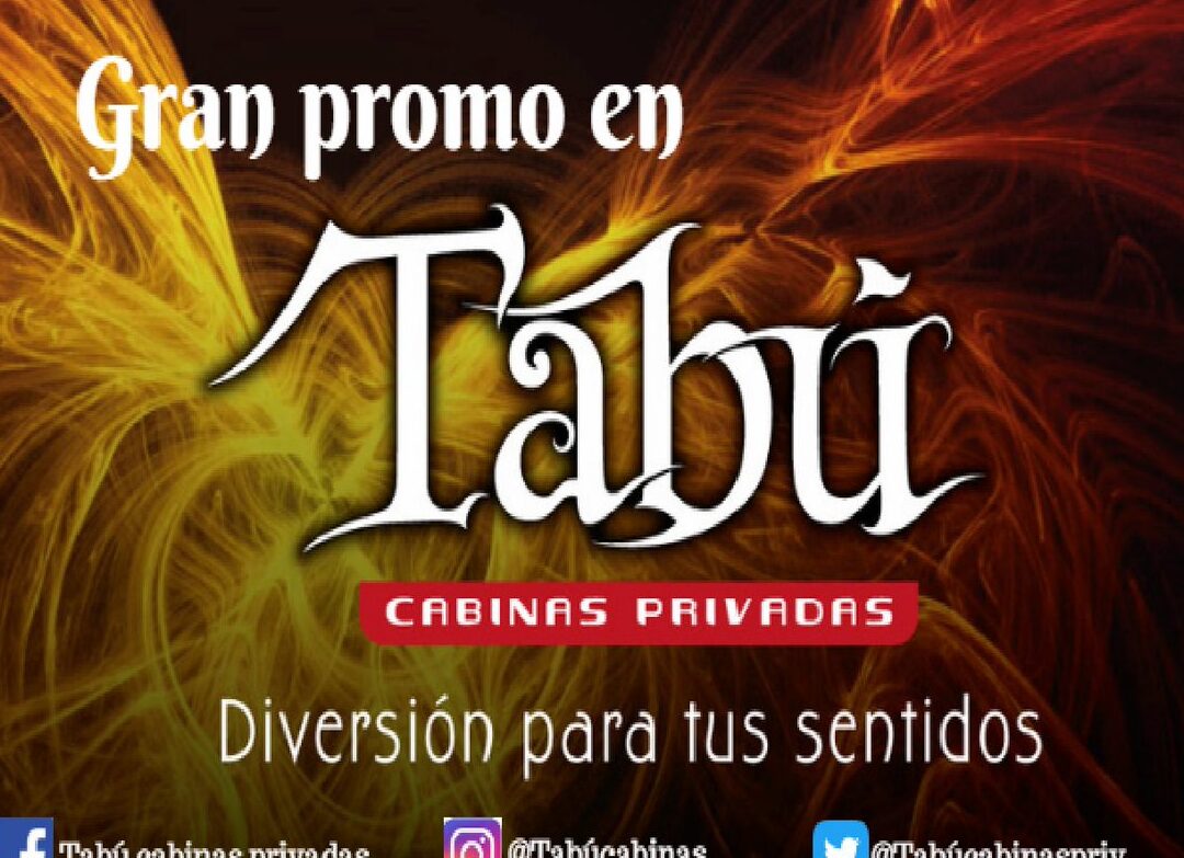 taboo cabinas